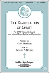 The Resurrection of Christ SATB choral sheet music cover